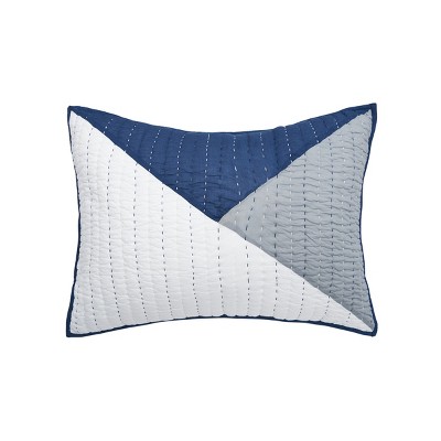 carol & frank 20" x 26" Asymmetrical Cotton Standard Sham - Machine Washable