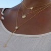 CZ Pear Drop Lariat Necklace 16 with 2.75 Y Drop, 3 Colors Available Nickel and lead free; Hypoallergenic guaranteed. - 4 of 4