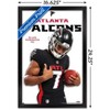 Trends International NFL Atlanta Falcons - Bijan Robinson Feature Series 24 Framed Wall Poster Prints - 3 of 4