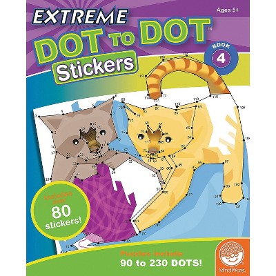 MindWare Extreme Dot To Dot Stickers: Book 4 - Stickers
