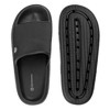 Alpine Swiss Omar Mens Slides Pillow Slippers for Men Ultra Cushioned Cloud Slides Waterproof Lightweight Sandals Quick Drying Non Slip Shower Shoes - 4 of 4
