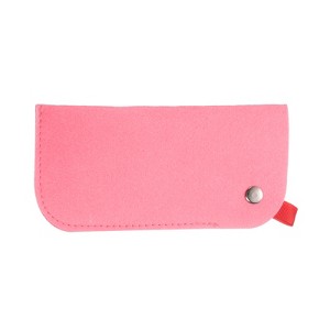 Unique Bargains Felt Soft Portable Storage Women Men Eyeglasses Bags - 1 of 4