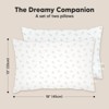 KeaBabies Toddler Pillow - Soft Organic Cotton Kids Pillows for Sleeping - Travel Pillow for Kids Age 2-5 - 3 of 4