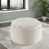 FURNIinspire Bean Bag Seats Foam Filled Bean Bag Chair For Adults With Soft Removable Cover, Sofa For Living Room Bedroom, Gray, 48"*48"*26" - 2 of 4