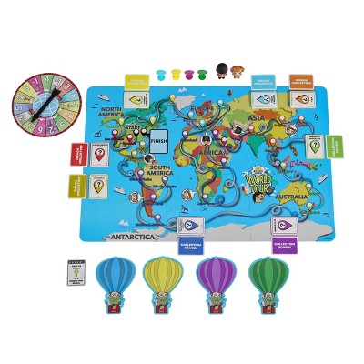 Ryan's World Tour Board Game Includes Collectible Figurines Cards and More for sale online 