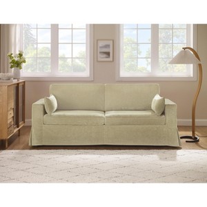 MINIMORE Modern Style 83.9"W Brenda 3Seater Sofa With Slipcover - 1 of 4