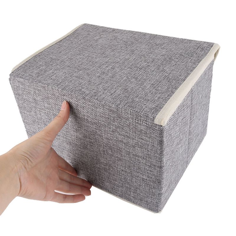Unique Bargains Household Socks Book Towel Box Decorative Storage Bin 1 Pc, 4 of 5