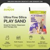Sun Joe Ultra Fine Silica Play Sand for Sandboxes, Sensory Tables, Weighted Toys & Aquariums, for Molding, Digging & Sculpting, 20 lbs, PLYSAND20 - 2 of 4