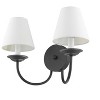 Livex Lighting Mendham 2 - Light Wall Light in  Black - 4 of 4