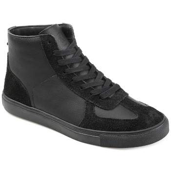 Thomas & Vine Xander Leather High Top Sneaker, Black 9.5 : Target