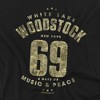 Men's Woodstock White Lake Crewneck Sweatshirt - 2 of 4