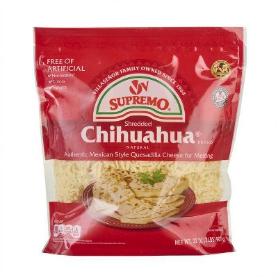 V&V Supremo Queso Chihuahua Rallado Mexican Style Shredded Melting Cheese –  2lbs – Target Inventory Checker – BrickSeek