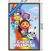 Trends International Gabby's Dollhouse - Key Art Framed Wall Poster Prints - 3 of 4