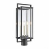 Elk Home Gladwyn 3 - Light Post Light in  Matte Black - 3 of 4