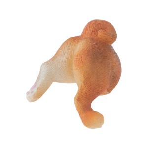 Unique Bargains Decorative Magnets Magnetic Fridge Irregular Shape Dog Butt Synthetic Resin 1Pc - 1 of 3