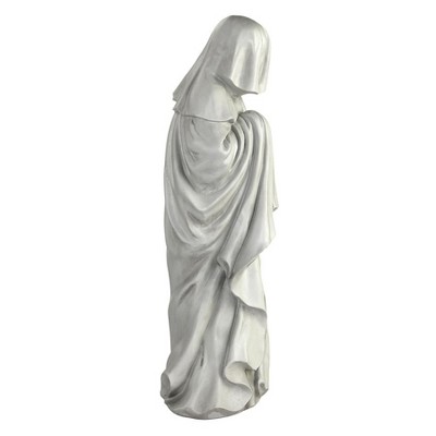 Large Gray Faux Stone French Weeper Statue