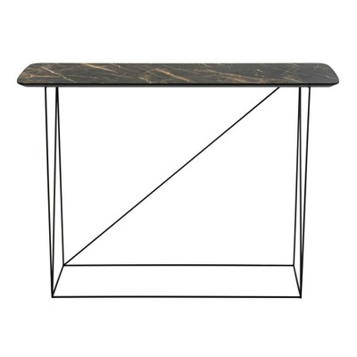 Rylee Rectangle Console Table Dark Gray - Safavieh