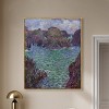 Art Remedy Claude Monet - Belle lle Rocks at Port Goulphar Classic Monet Art Prints Framed - 2 of 4