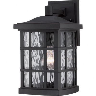 Quoizel Lighting Stonington 1 - Light Sconce in  Mystic Black