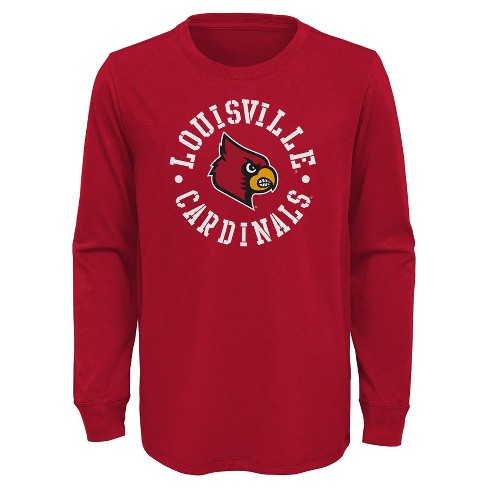 University of Louisville Kids Long Sleeved T-Shirts, Louisville Cardinals  Long Sleeved Shirts, Tees