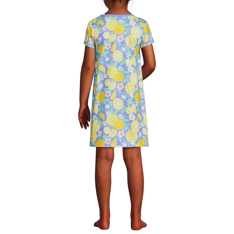 Lands' End Kids Short Sleeve Nightgown, 2 of 4