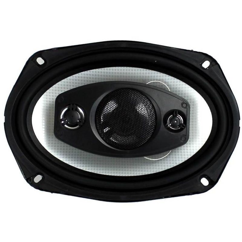BOSS R94 6x9" 500W Car Audio Speakers + 2) 6x9" Speaker Box Enclosures, 2 of 7