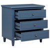NicBex 3-Drawer Modern Nightstand Wooden Bedside Table with Storage Cabinet for Bedroom, Living Room, Study - 4 of 4