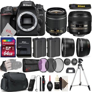 Nikon D7500 Digital SLR Camera + 18-55mm + AF-S 40mm f/2.8G Lens Accessory Kit - 1 of 1