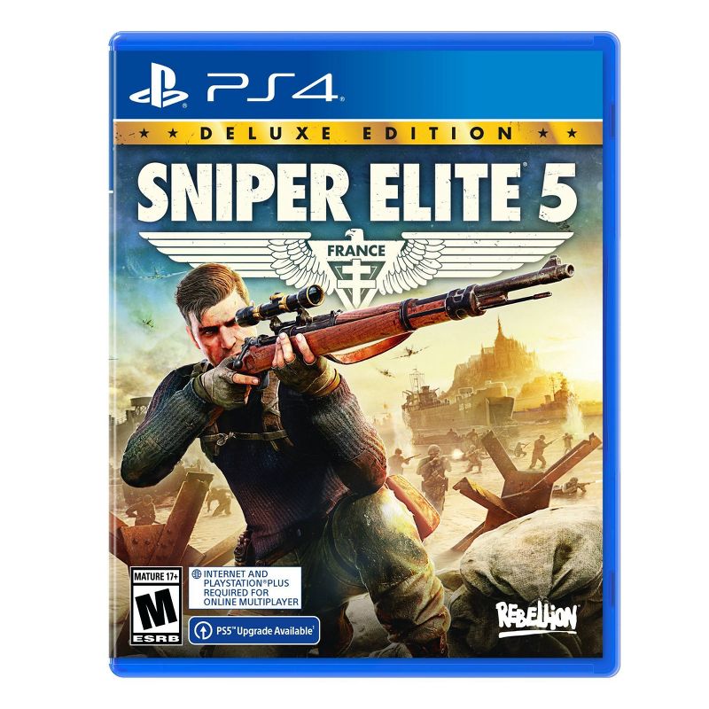 Sniper Elite 5: Deluxe Edition - PlayStation 4, 1 of 13