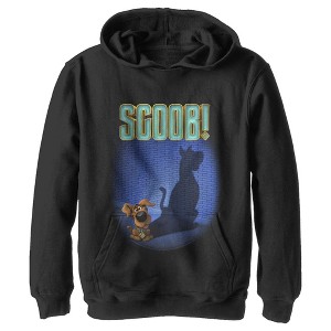 Boy's Scooby Doo Dog Shadow Pull Over Hoodie - 1 of 4