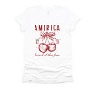 Simply Sage Market Land Of The Free Cherries Short Sleeve Tee - 2 of 4