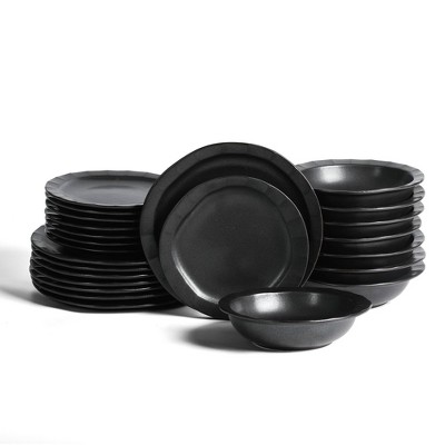 Stone Lain 24pc Oasis Stoneware Dinnerware Set