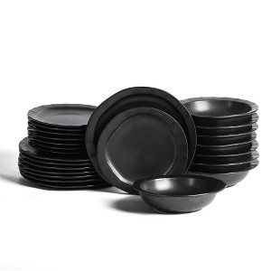 Stone Lain 24pc Oasis Stoneware Dinnerware Set - 1 of 4