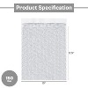 PSBM 150 Pieces, Clear 15" x 17.5" Bubble Out Bags Protective Wrap Pouches, Self Seal - 2 of 4