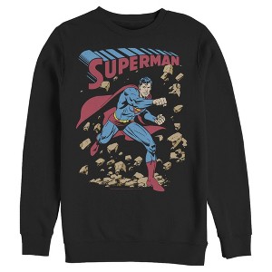 Men's Superman Hero Break Barriers Sweatshirt - 1 of 3