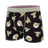 Adult Star Wars The Mandalorian The Child Boxer Briefs Shorts - 2 of 4
