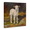 Stupell Industries Soft Baby Lamb Painting, 24" x 24" - 3 of 4