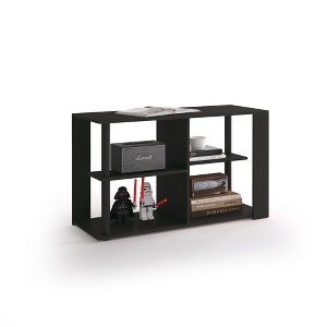 HOMLUX 3-Tier Coffee Table with Open Shelves Small End Side Table for Living Room Bedroom - 1 of 4