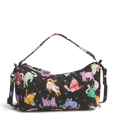 Vera Bradley Women's Outlet Cotton Mini Slouchy Crossbody Bag