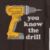 Men's - Instant Message - You Know The Drill Short Sleeve Graphic T-Shirt - 2 of 4