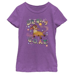 Girl's Wish Valentino Birthday G.O.A.T. T-Shirt - 1 of 4