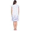 Casual Nights Women's Lace Short Sleeve Nightgown - 3 of 3