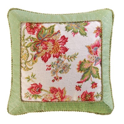 C&F Home 18" x 18" Deanna Needlepoint Pillow