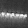 Garvee Modern Crystal Bathroom Vanity Lights Black Bathroom Light Fixtures Crystal Vanity Shower Lights Over Mirror, Mirror Glass - 2 of 4