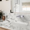 WOWOW Single Handle Wall Mounted Bathroom Basin Faucet - 3 of 4