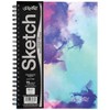 UCreate® Fashion Poly Sketch Book, Watercolor Splash, Unruled, 12" x 9", Pack of 3 - 2 of 4