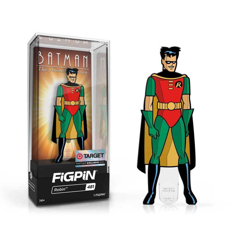 FiGPiN Batman The Animated Series - Robin #481 (Target Exclusive), 1 of 4