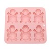 Unique Bargains Candy Moulds 6-Cavity Turtle Shape Candy Mould Hand Wash 6.5"x5.83"x0.87" 1 Pc - 3 of 4
