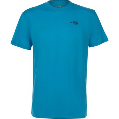 Reel Life Neptune Ocean Washed USA Mahi T-Shirt - Medium - Horizon Blue