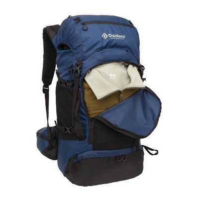 Outdoor Products Shasta 55L Technical Frame Backpack - Navy Blue — фото 6